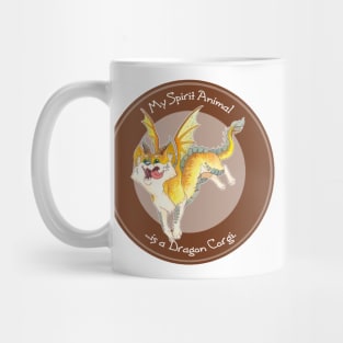 Dragon Corgi Spirit Animal Mug